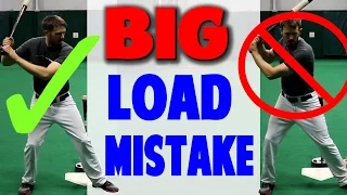 Common Load Mistake | Baseball Hitting Mechanics (Pro Speed Baseball)