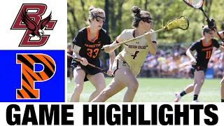 #2 Boston College vs Princeton Women's Lacrosse Highlights - Second Round | 2024 College Lacrosse