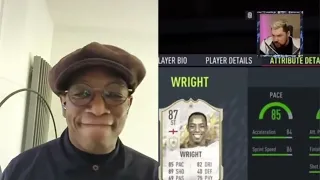 When Ian Wright Reacted To My Tik Tok!! 😂😂