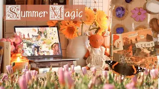 The Most Magical Summer Day🌅🌼🧚‍♂️Summer Mood Board, Baking, Flower Lanterns & Chasing the Sunset