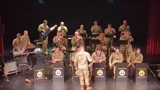 "American Patrol performed by the 100th Army Gold Standard Jazz Band