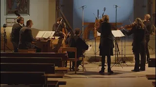 Capricornus Consort Basel while recording BWV 572 (pre-pandemic)
