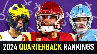 Ranking the BEST Quarterbacks in the 2024 Draft Class!