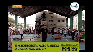 Balitang Bisdak: Panagtigi sa Skateboarders sa Barangay Inayawan, Cebu City