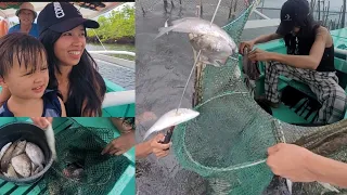 My life in Siargao Island mag harvesting tayo isda sa bungsod