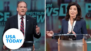 Kathy Hochul, Lee Zeldin debate crime in New York gubernatorial debate | USA TODAY