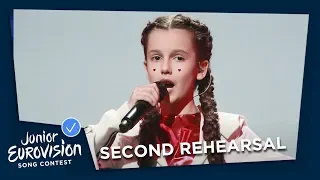 Darina Krasnovetska - Say Love - Second Rehearsal - Ukraine 🇺🇦 - Junior Eurovision 2018