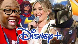 IS DISNEY PLUS WORTH IT? Mandalorian, Marvel, Lizzie McGuire! (D23 Expo 2019)