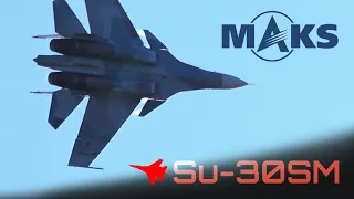 SUKHOI SU-30SM AIRSHOW STUNTS!! ✈️ MAKS 2019