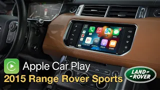 retrofit Apple CarPlay & Android Auto for 2015 Range Rover Sports by 인디웍 indiwork