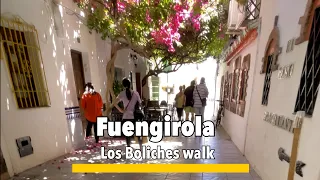 Fuengirola Los Boliches walking video. starting off at restaurant Meson Salvador.