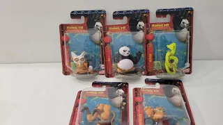 Opening Kung Fu Panda #figurine #dollartree #collection #dreamworks #mattel #po #tigress #viper