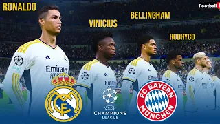 Real Madrid vs Bayern Munich | Semi Final UEFA Champions League 2024 | Ronaldo to Real Madrid | PES