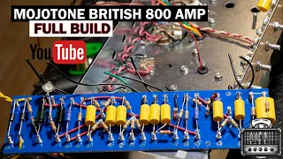 Building a British Style 50w Amp from Mojotone: A Journey from Parts to Power and Tone!