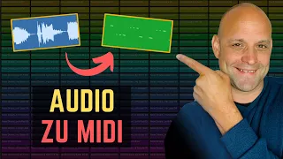 Audio Zu Midi konvertieren (Zwei Möglichkeiten in Logic Pro X und Melodyne)