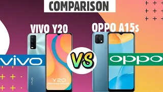OPPO A15s vs VIVO Y20 | हिन्दी Comparison | Mtk helio P35 vs Snapdragon 460 |
