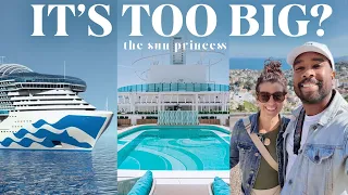 I Tried Princess Cruises NEWEST & LARGEST MEGA SHIP! - The Sun Princess