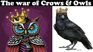 Panchatantra Series |The war of the Crows & Owls - Panchatantra stories for kids in English