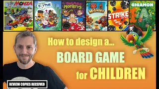 How to design a board game for CHILDREN *Top 10 Mechanisms*