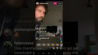 Tommaso Paradiso balla "Bando" di Anna in live su Instagram