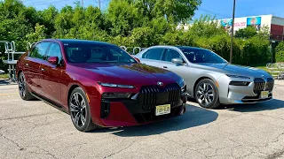 BMW i7 vs the BMW 760!  Is BMW's Best Ultra Luxury Sedan Electric?