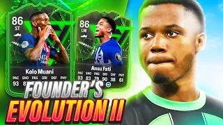 BEST Cards to Use For FC Founder II Evolution in EAFC 24!