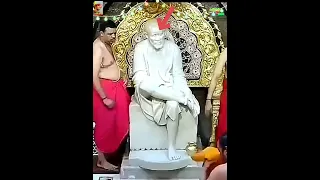 "🙏😍MIRACLE OF SHIRDI SAIBABA🙏😍"KUMKUM CREATED WITHIN SECOND IN BABA FOREHEAD WATCH TILL THE END😍