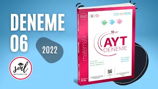 345 Yayınları 10 lu AYT Matematik Deneme Çözümleri - 06 (2022)