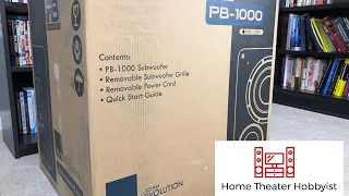 SVS PB-1000 Unboxing and Impressions