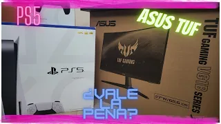 Monitor Asus TUF VG27WQ1B configuración en PS5 ¿Vale la pena? 🤔🤔 🎮🖥| JoshyPorthos