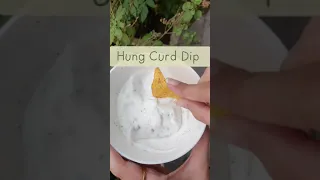 Hung curd dip | Home made dip | Quick recipe