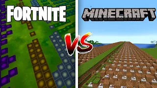 Rush E (Fortnite vs Minecraft)