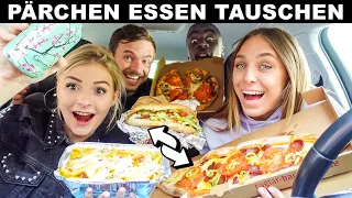 Wir tauschen unser Essen mit einem anderen Pärchen für 1 Tag