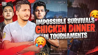 Impossible Survivals In Tournaments | Competitive Insane Last Zone Fights | Pubg Mobile | HOW BRAND