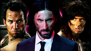 John Wick vs John Rambo vs John McClane. Epic Rap Battles Of History