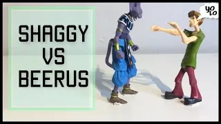 Ultra instinct Shaggy uses only 2 % of his power against Beerus Sama | Stop motion