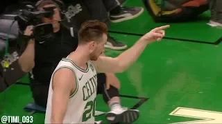 Gordon Hayward plays his first game in TD Garden since the injury! (09/30/2018)