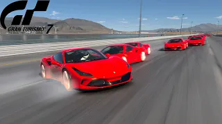 Ferrari F8 Tributo '19 || Top Speed Run || Gran Turismo 7 || PS5 4K ||