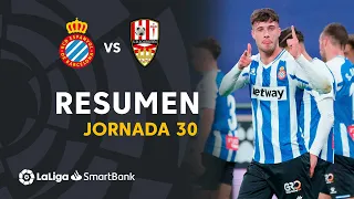 Highlights RCD Espanyol vs UD Logroñés (4-0)