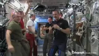 Chris Hadfield hands over ISS command