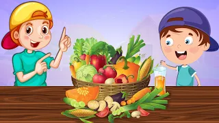 Learn Vegetables Name | Vegetables Name in English | Kindergarten EVS