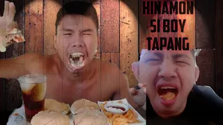 BOY TAPANG HINAHAMON KITA KUMAIN NG PAGKAIN NG MAHIHINANG NILALANG