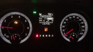 Dodge ram 1500 2014 5.7L fuel sensor failure