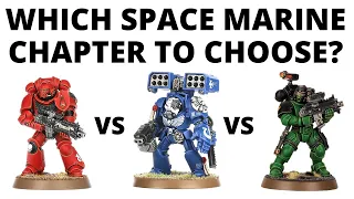 Which Space Marine Chapter to Choose in Warhammer 40K 10th Edition?