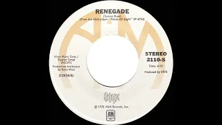 1979 HITS ARCHIVE: Renegade - Styx