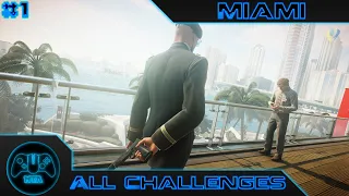 Hitman 2 - Miami "The Finish Line"- Main Mission Challenges #1