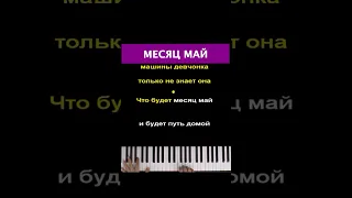 Юлия Паршута - Месяц май #караоке #пианино