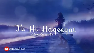 Tu Hi Haqeeqat [Slowed+ Reverb] - Javed Ali | Tum Mile | MusicBass