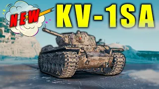I played the new KV-1SA | World of Tanks