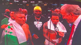 ¿FUE ROBO? ISAAC CRUZ DECLARA VICTORIA SOBRE GERVONTA DAVIS